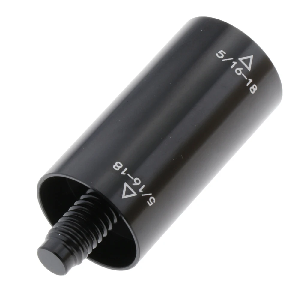 Biliardas Baseinu Cue Stick Išplėtimo Extender - Aliuminio Lydinio, 4cm/1.57 colių