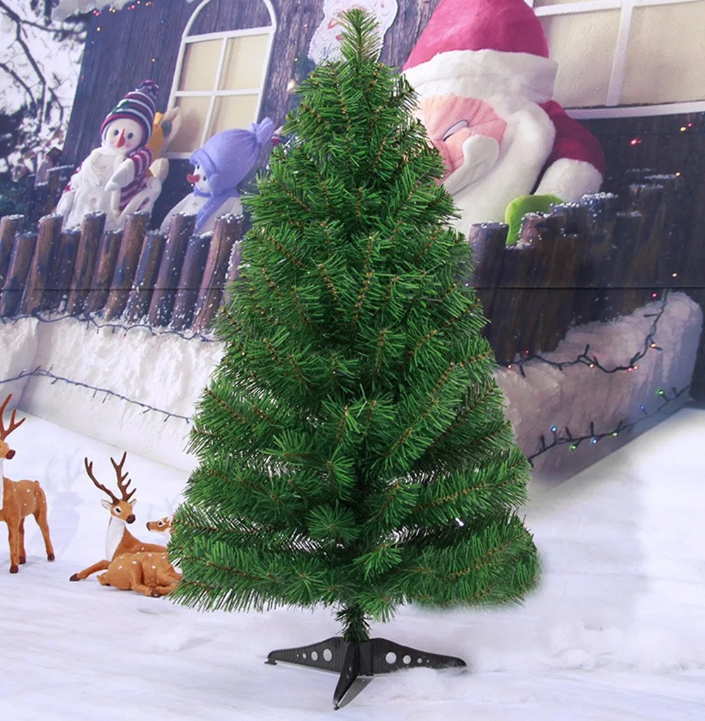 Dirbtinė Kalėdų Eglutė Žalia Miniatiūriniai Medžio, Plastiko Kalėdų Papuošalų Laikiklį Bazės Kalėdų Ornamentu Namų Šaliai Dekoro