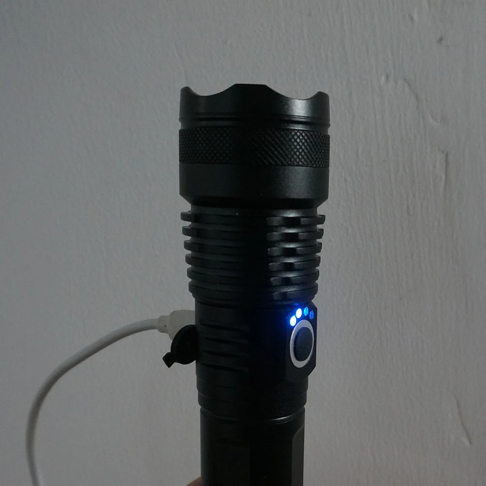 6000lumens Medžioklės USB Fakelas Žibintuvėlis Xhp50 26650 Super Galingas Priartinimas Led Xhp50.2 Flashlight18650 Stovykla Žibintų Elektrinis Žibintuvėlis