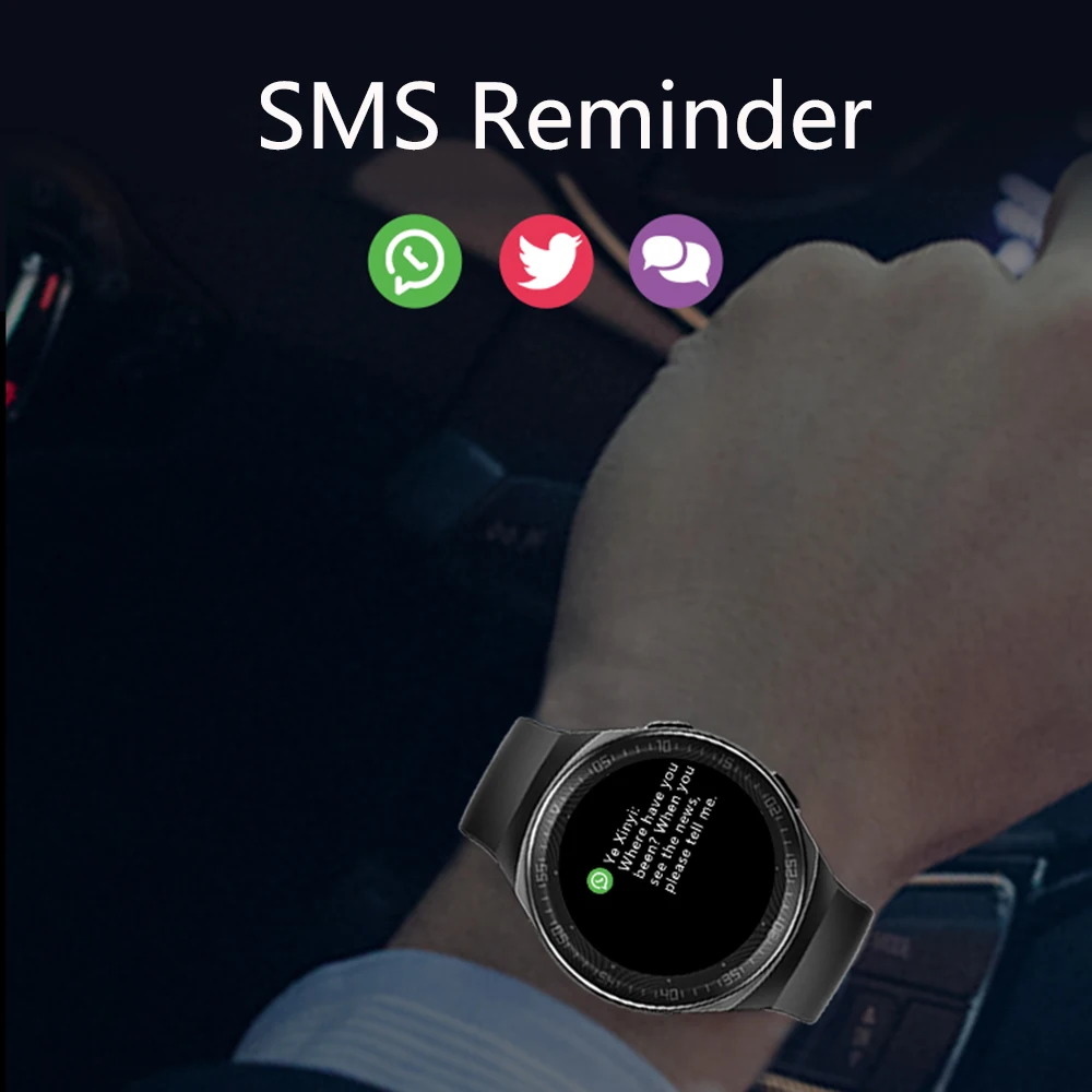SENBONO 2020 8G Atminties Muzikos Grotuvas Smart Watch Vyrai Moterys Visiškai Jutiklinį Ekraną Sporto Vandeniui Smartwatch 