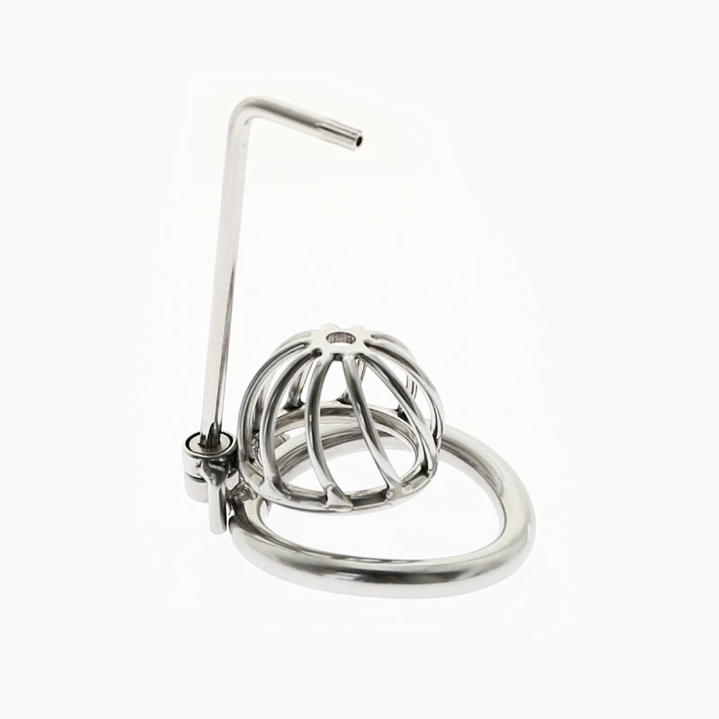 Unikalaus Dizaino, Nerūdijančio Plieno Kuko Narvo su Gaidys Žiedas Vyrų Skaistybės įtaisą Su Lanko Formos Penio Žiedas Sekso žaisliukai Vyrams