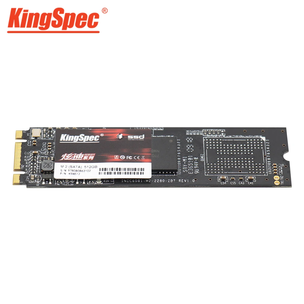 KingSpec M2 NGFF SSD M. 2 SATA 128GB 256 GB 512 GB 1 TB HDD M2 Vidinio Kietojo Disko 2280mm HDD diskoteka duro Nešiojamas desktop
