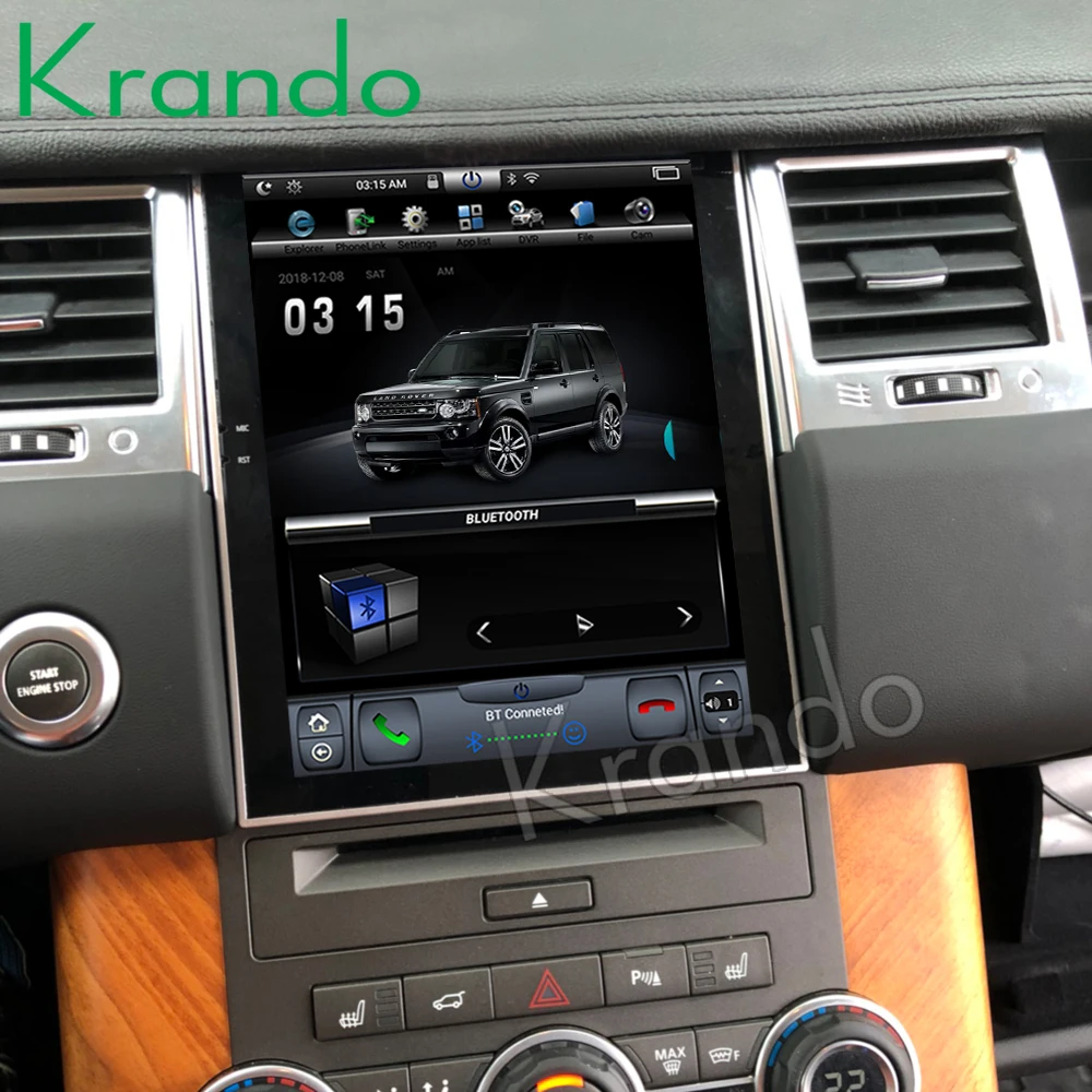 Krando Automobilio Radijo Android 9.0 4+64gb 10.4