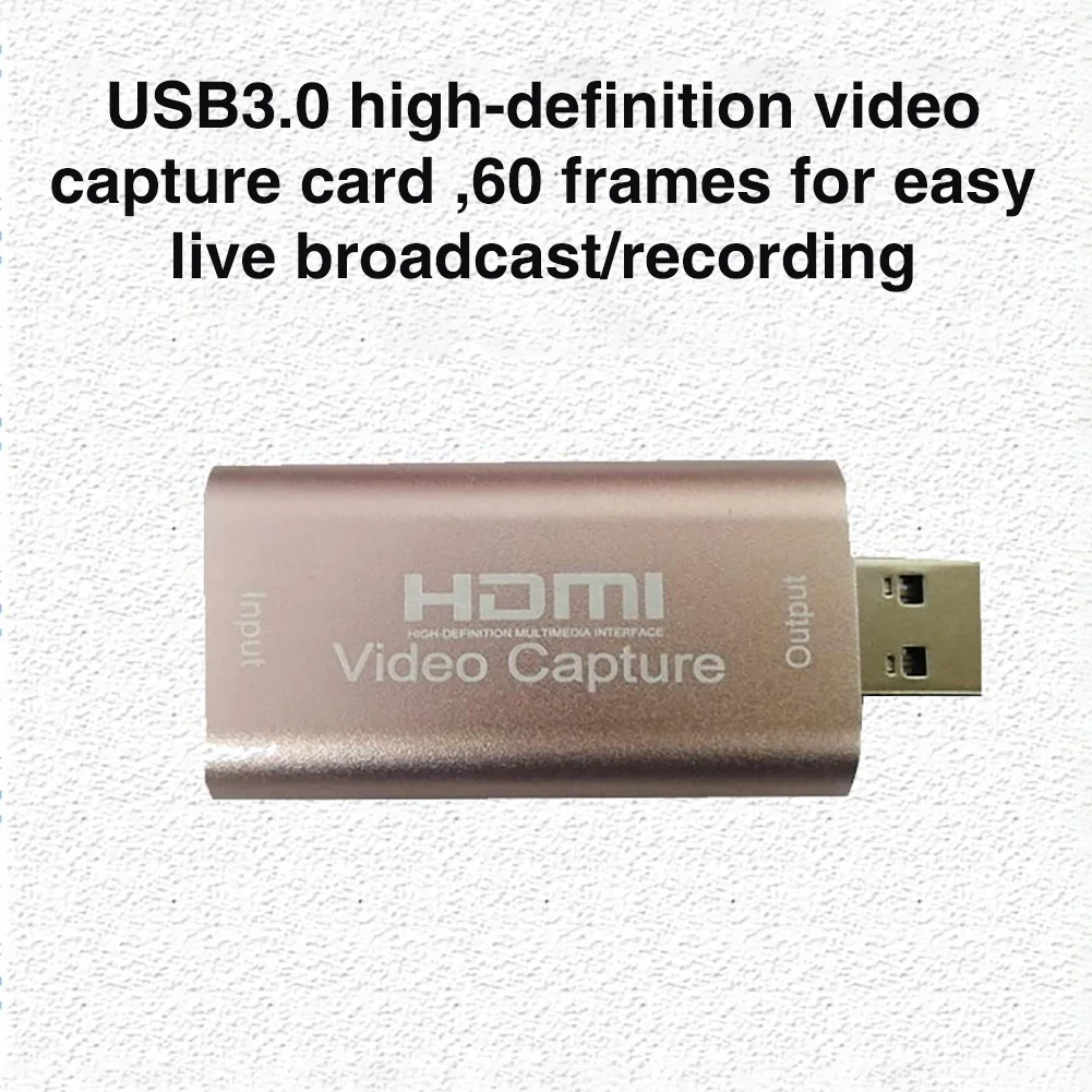 4K 1080P 60hz USB3.0 Audio Video Capture Card HDMI USB 3.0 Įsigijimo Kortelės Live Transliacijos Plokštė Kamerą Perjungti Įrašymo Žaidimas