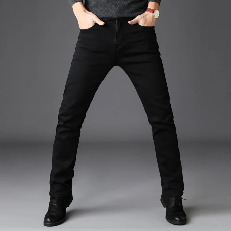 Klasikinis Advanced Stretch Black Jeans 
