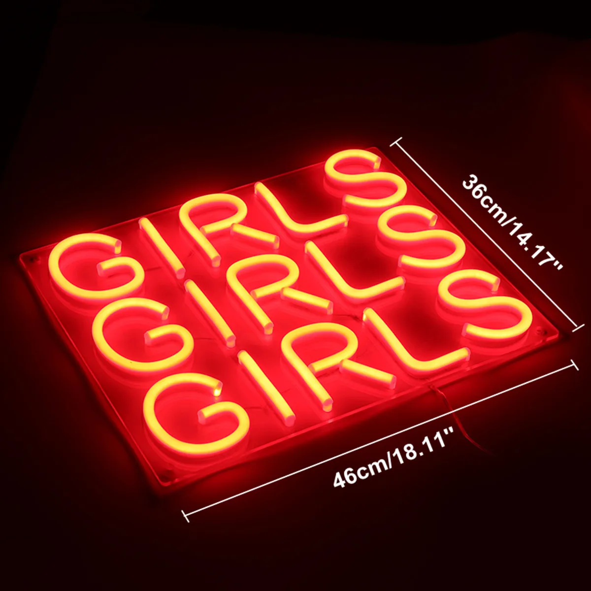 Rožinė Mergaitės LED Neonas Pasirašyti Šviesos Juosta Pub Klubo Sienų Dekoras LED lempa Vizualiojo Meno kūrinius Šalis Dekoro Neoninės Lempos Namų Dekoro Naktį Šviesos