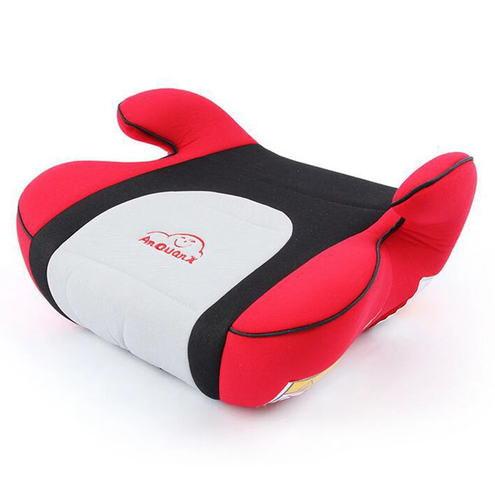 Vaiko Backless Stiprintuvas Automobilio Seat Portable Kompaktiškas Kūdikio Saugos Sėdynės Raudona