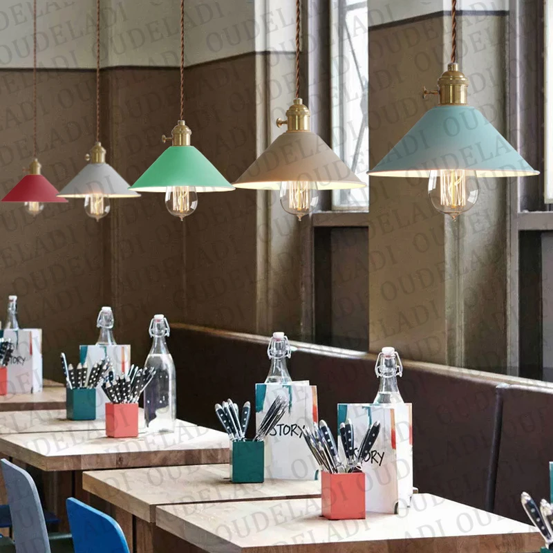 Macarons skėtis Pakabukas lempa, moderni Kavinė Baras Restoranas, Šiaurės pakabukas šviesos Jungiklis su Susukta Viela Vario E27 lempos laikiklis