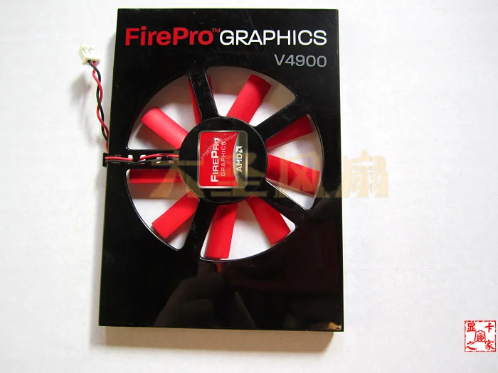 Originalus AMD FirePro V4900 W600 ATI V4900 W600 profesinės grafikos plokštę grafikos ventiliatorius