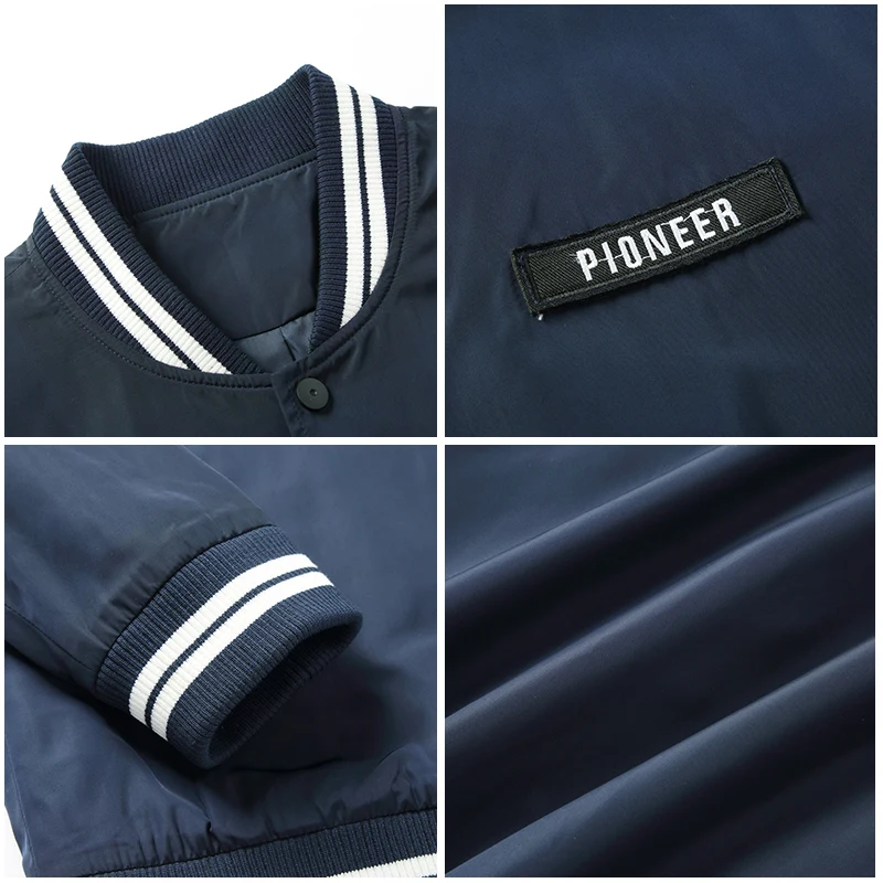 Pioneer Stovykla Naują atvykimo priežastinis striukės paltai vyrams, prekės ženklo drabužių mados vyriška striukė aukščiausios kokybės atsitiktinis viršutiniai drabužiai AJK701298