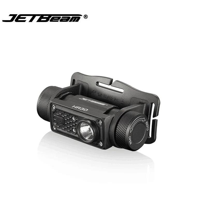 JETBeam HR30 priekinių Žibintų CREE SST40 N5 LED Žibintuvėlis su USB Laidu + 18650 Baterija priekinis žibintas Žygiai, Alpinizmas, Kempingas
