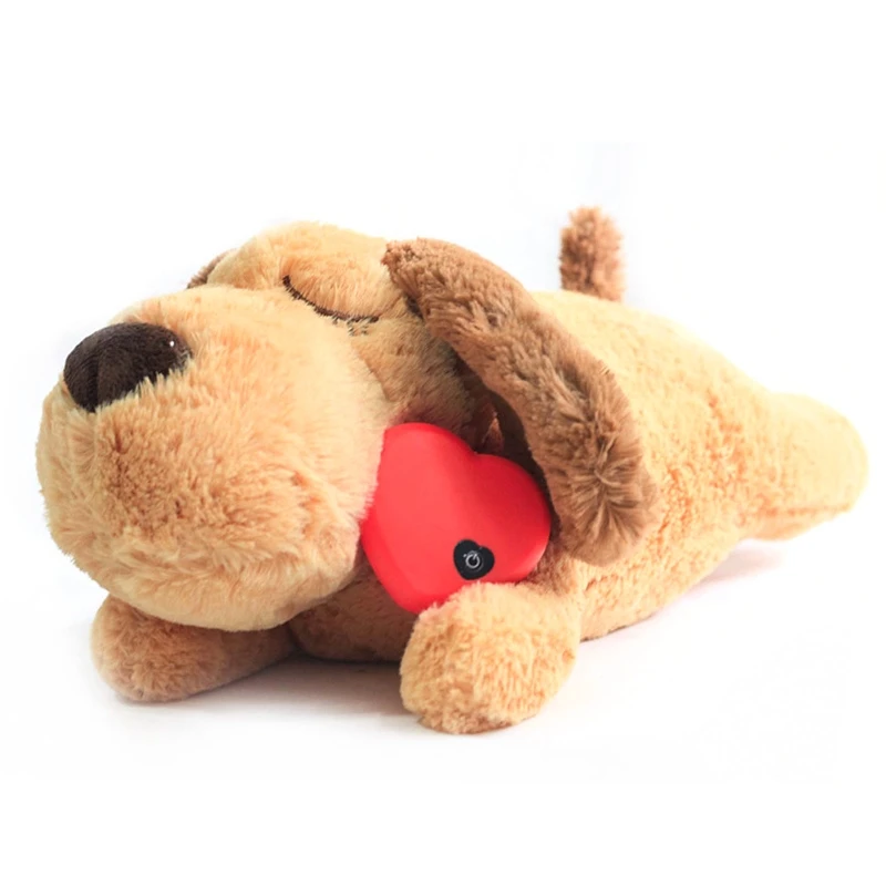 Mielas Širdies Mažylis Elgesio Mokymo Žaislas Pliušinis Pet Patogiai Įsitaisyk Nerimas Reljefas Miego Pagalba Lėlės Patvarus Šuo