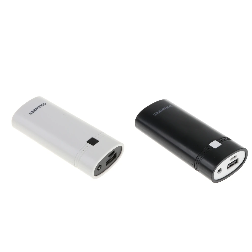 Lovoski 2 Komplektai USB Power Bank Baterijos Kroviklis Atveju 