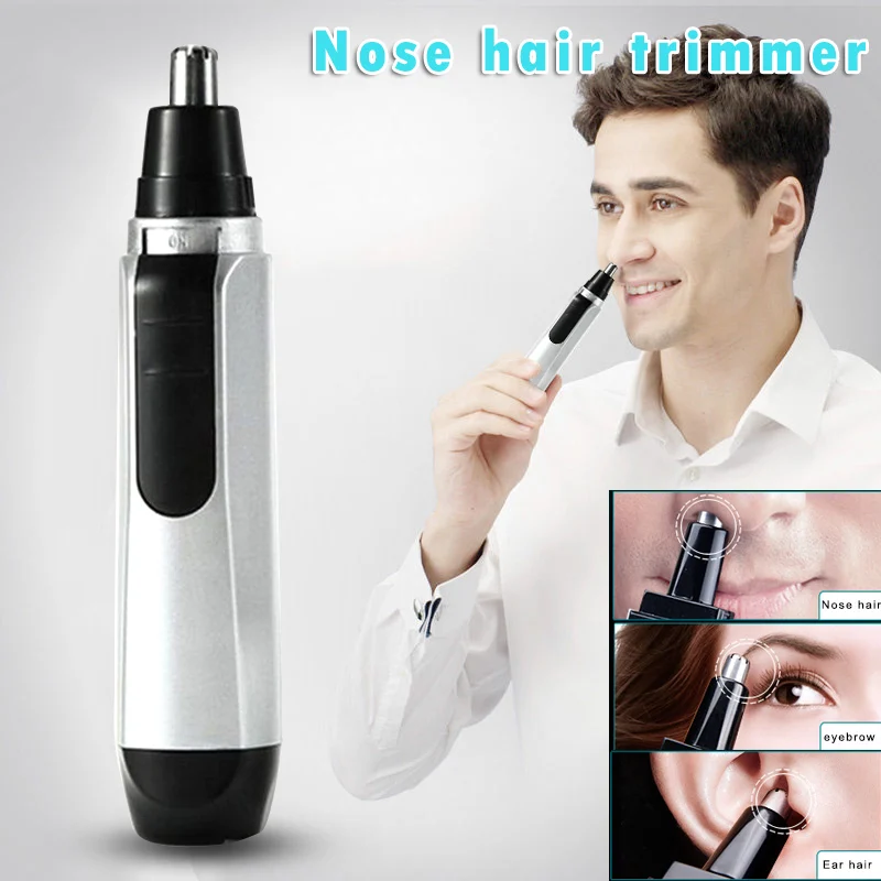 Karšto pardavimo Elektros Nosies Plaukų Žoliapjovės Nosies Clipper Baterija Vyrų Skustuvas, Skutimosi