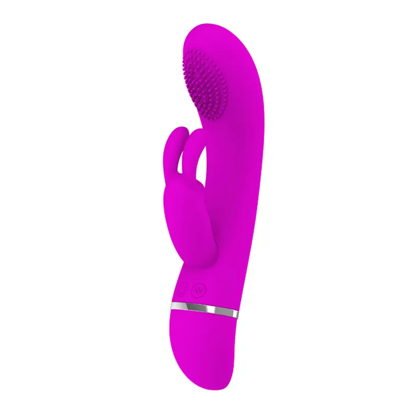 Erotiniai žaislai 7 greičių Klitorio dirginimas Triušis vibratoriai Silikono G punktuose skatinti Massager Suaugusiųjų Žaislas Moteris sekso mašina