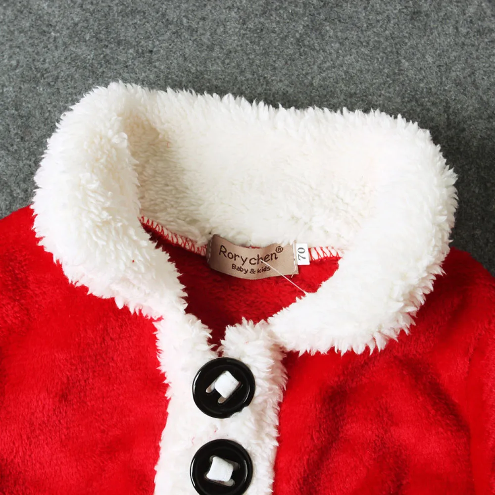 4Pcs Kalėdų Kostiumas Berniuko, Santa Claus Drabužių Rinkinius Kūdikio Mergina ilgomis Rankovėmis Viršūnes+Kelnės+Hat+Socking Kostiumai Bamblys vaikiški Drabužiai