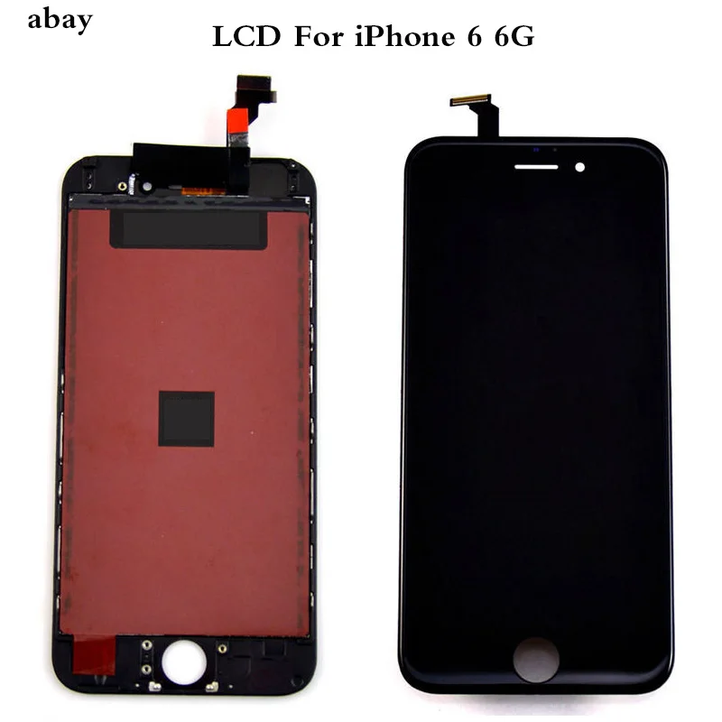 AAA Kokybės iPhone 6 A1459 A1586 A1589 LCD Asamblėjos+Touch Ekranas visiškai Naujas LCD Ekranas iPhone 6 