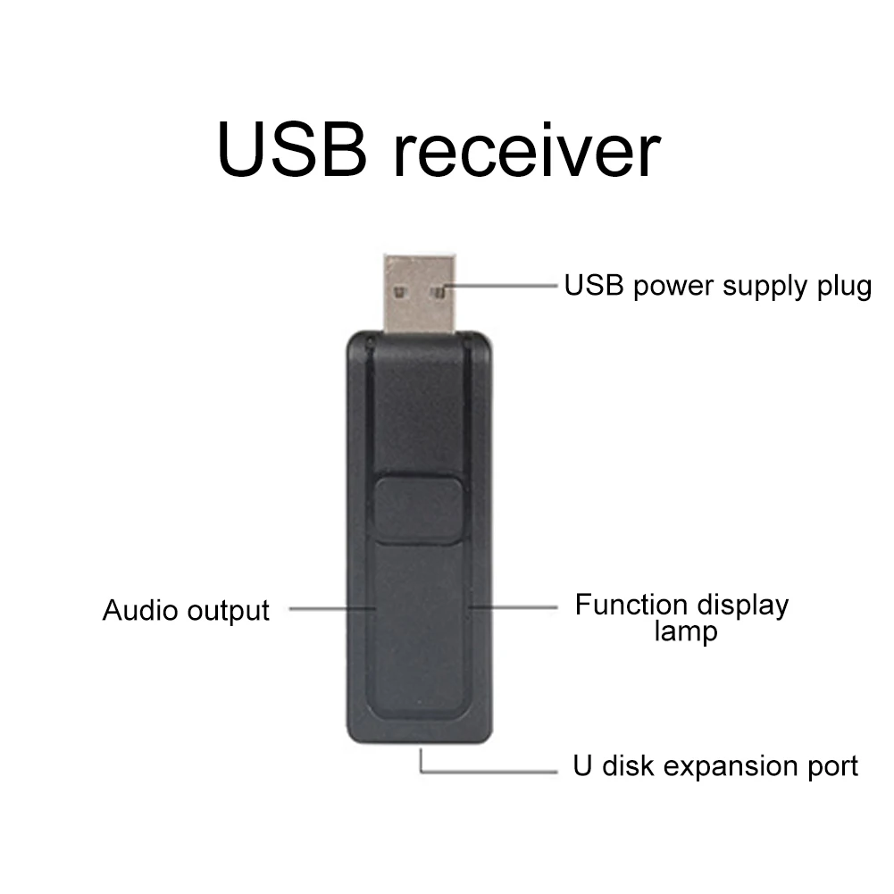 UHF 3.5 mm 6.35 mm Laikomo mobiliojo Mikrofonas Karaoke Mic su USB Imtuvas