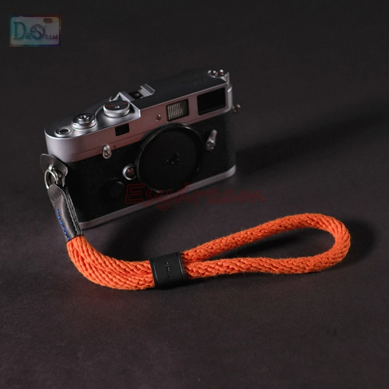 CAM-Sukamaisiais Skylę Medvilnės 24cm Kokybės Kamera Riešo Juostos Dirželis, Skirtas Leica X1 X2 R8 X-VARIO Fuji Fujifilm X100 X10 X20 X30