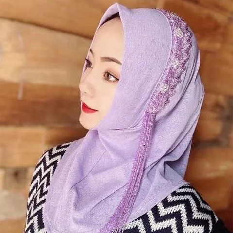 Nešioti aukštos kokybės Musulmonų moterys skarelė hijab