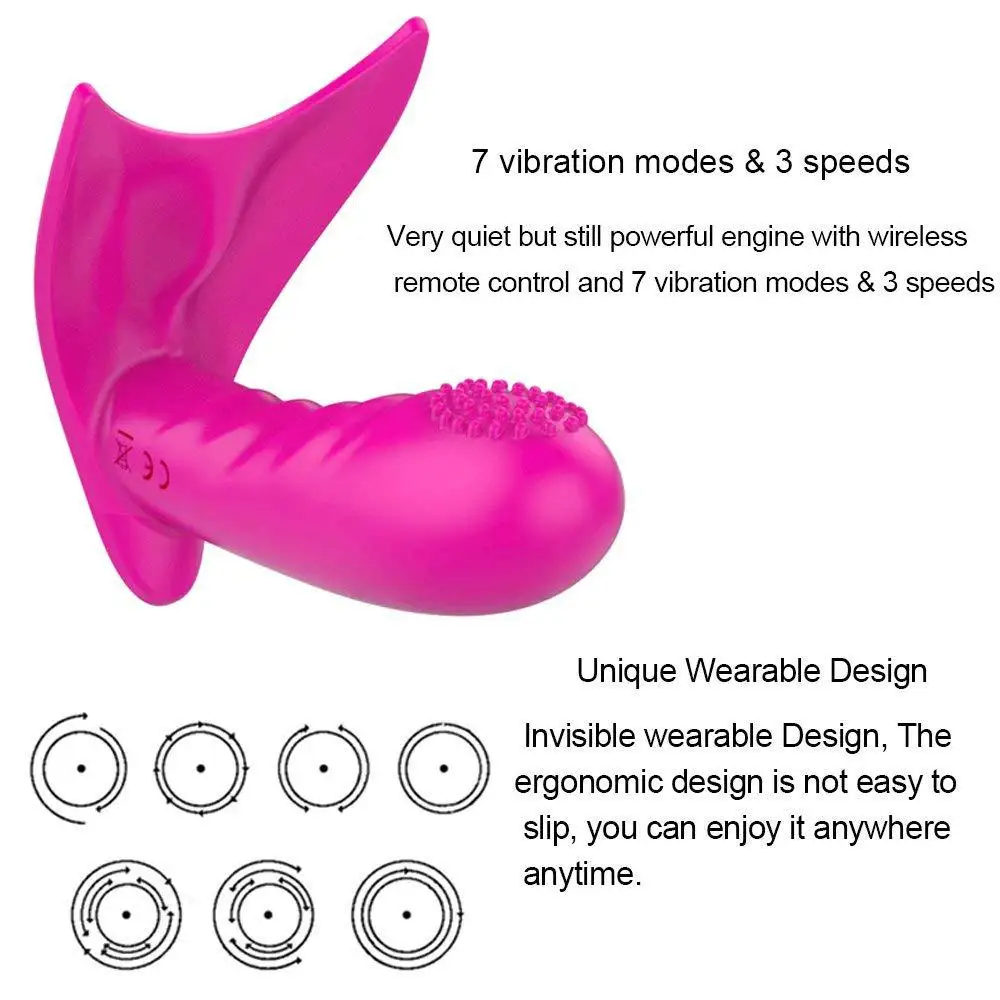 Dildo vibratorius belaidžio nuotolinio valdymo nematomas nešiojami moterų Gspot masažas vibratorius, sekso žaislai moteris masturbator suaugusiųjų žaislas