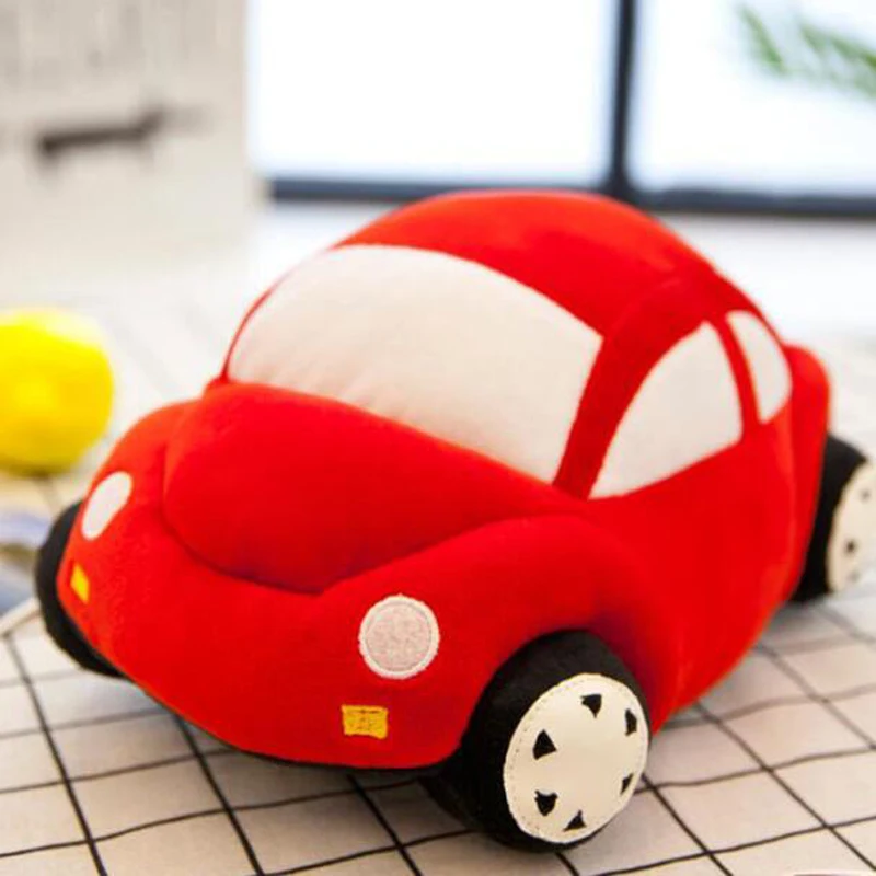 New Beetle Automobilių Pagalvę Pliušinis Modeliavimas Rekvizitai Automobilių Lėlės 35CM Mielas Vaikams, Cartoon Automobilio Modelį Pliušas Pagalvės Pagalvės Pliušinis Žaislas Dovana