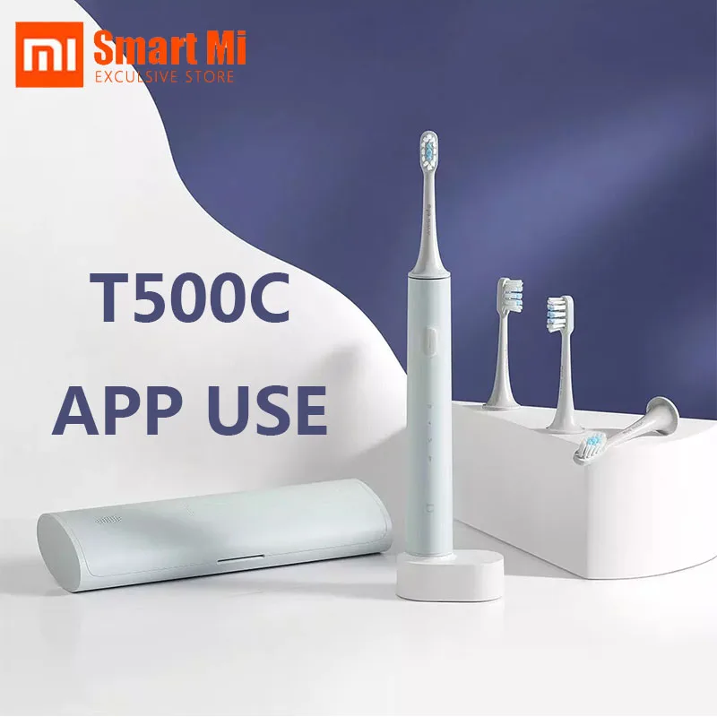 Xiaomi Mi Mijia Sonic Elektros dantų šepetėlį T500C Namų IPX7 atsparus Vandeniui, UV Sterilizavimo Ultragarsinis Automatinio Dantų Šepetėliu 3 pavarų