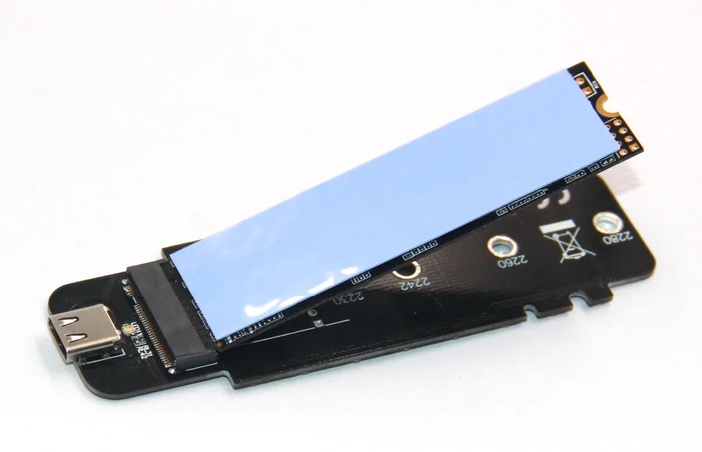Aliuminio NVMe PCIE USB3.1 HDD Talpyklos M. 2 USB SSD Kietąjį Diską Byla C Tipo 3.1 M KLAVIŠĄ Jungtis HDD Dėžutė Stalinį KOMPIUTERĮ