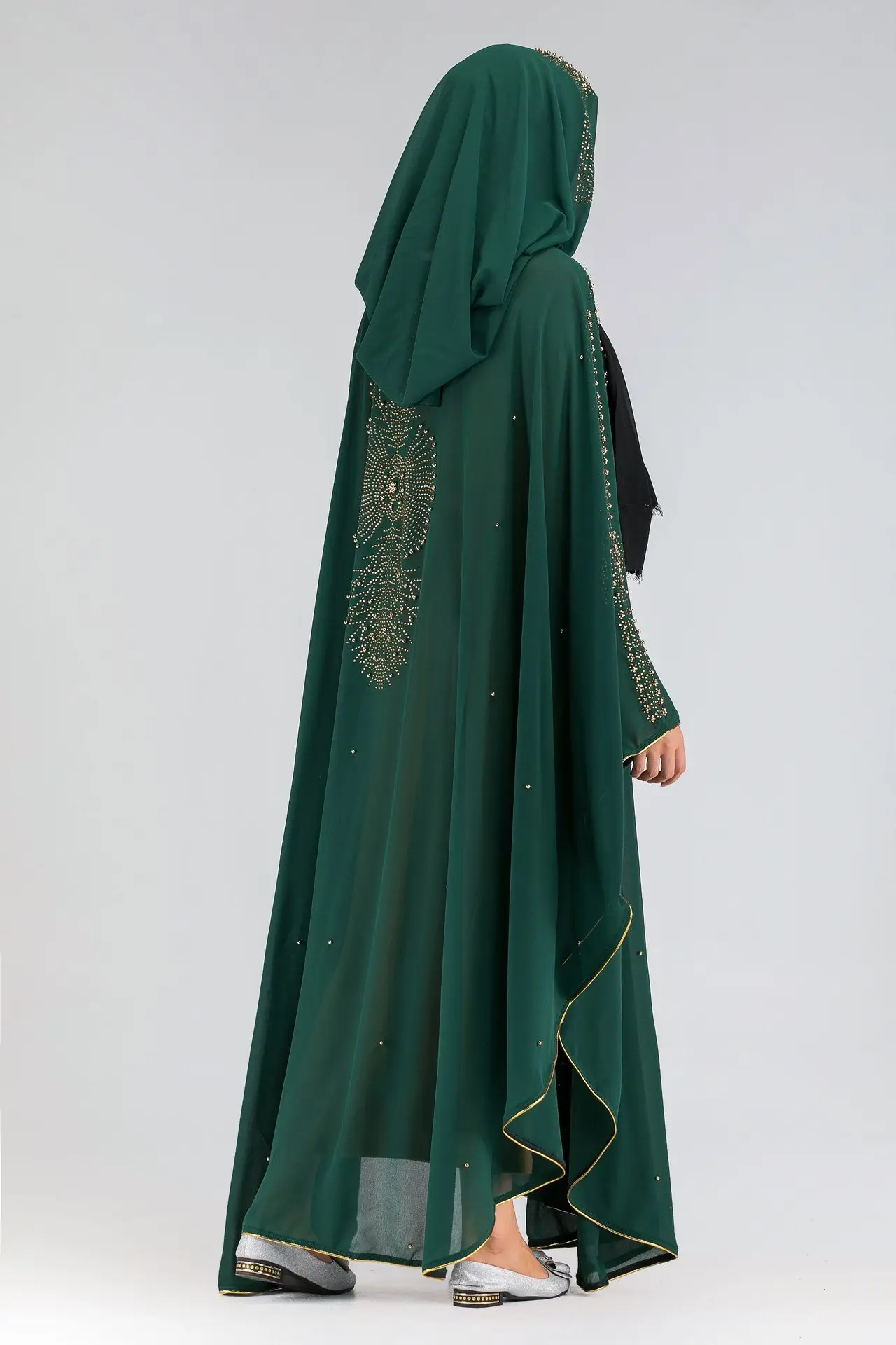Dubajaus Musulmonų Abaja Suknelė Moterims Outwear Maroko Kaftan Abayas Tunika Arabų Jubah Islamo Drabužių Ilgas Chalatas, Laisvi Hijab Suknelės