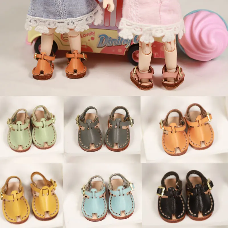 Obitsu 11 TGS paprasto batai spalvotų sandalai 1/12 BJD Molly lėlės batai Lėlės Priedai