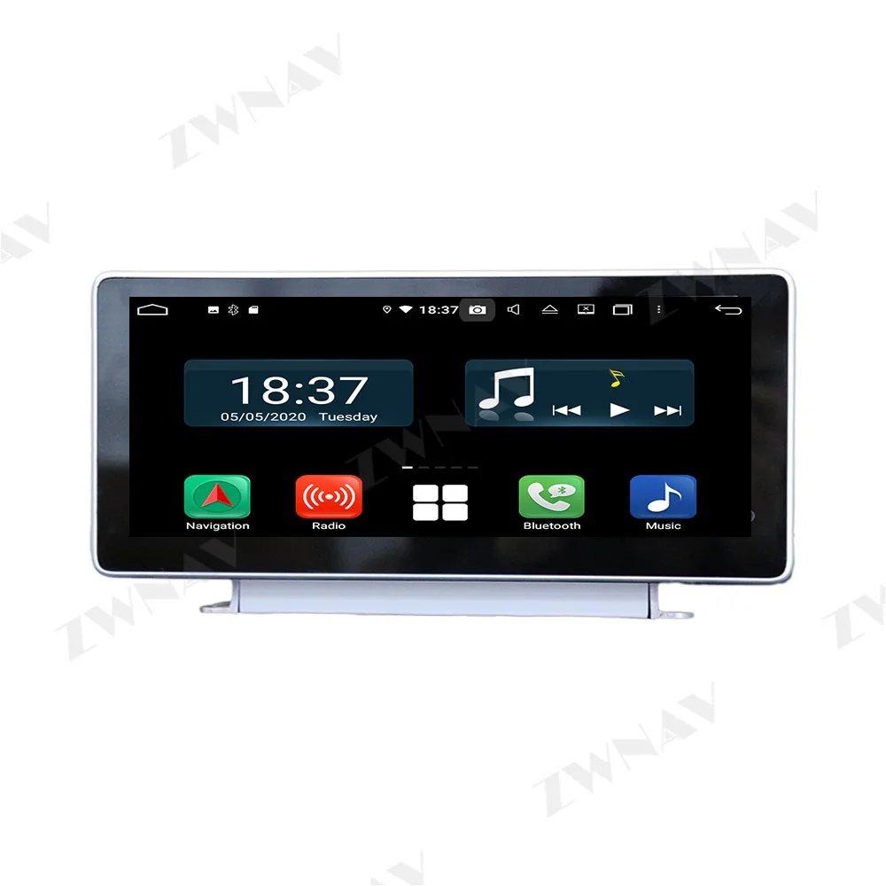 128GB Carplay Android 10.0 ekrano Automobilių DVD Grotuvas Audi A4L 2017 2018 2019 GPS WiFi Auto Radijo Garso Muzikos Stereo Galvos vienetas