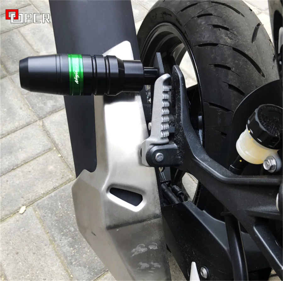 Motociklo Priedai, dalys Išmetimo Slankiklį Anti Crash apsaugos KAWASAKI NINJA 400 Ninja400 2018 2019 Z400 Z 400 z400 2019