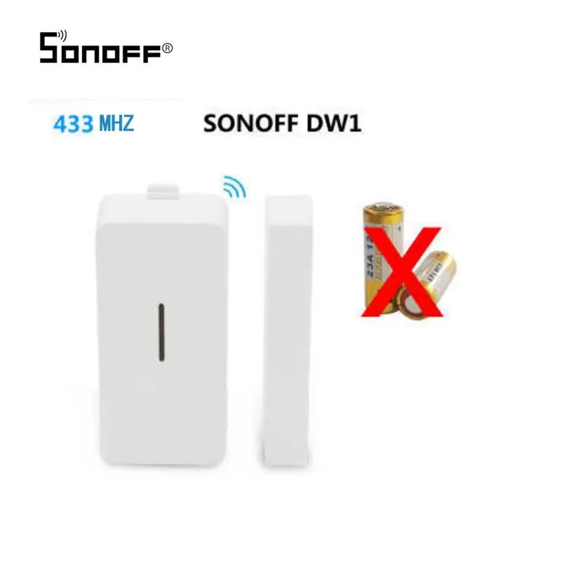 Sonoff 433.92 MHz Bevielis Durų, Langų Aliarmą, Magnetinis Jutiklis Belaidis Automatikos Anti-Theft Alarm Protingo Namo Apsaugos Signalizacija Syste