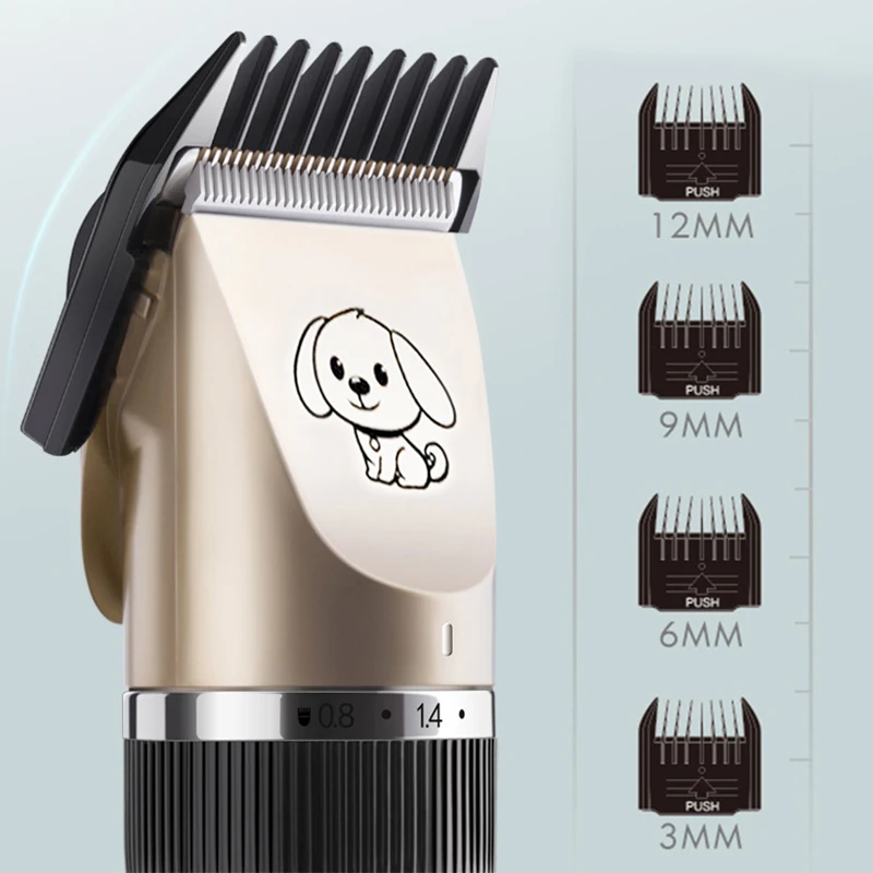11Pcs/Daug Žemo Triukšmo Elektros kambariniais Gyvūnėliais Kirpimo Rinkinys USB Įkrovimo Šuo, Katė Mažylis Plaukų Žoliapjovės Gyvūnų Plaukų kirpimas Mašina