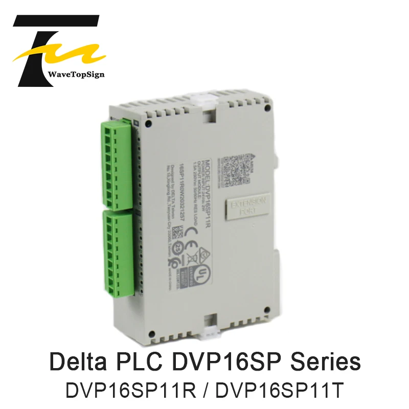 Delta PLC Valdiklio DVP16SP11R DVP16SP11T 16 Punkte Expander Relės Išėjimas