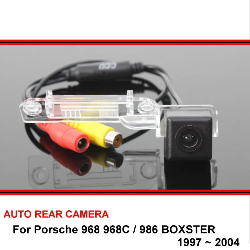 Automobilio galinio vaizdo Kamera Porsche 968 968C 986 BOXSTER 97~04 Naktinio Matymo Atbulinės eigos Kamera Atsargine Kamera HD CCD Plataus Kampo