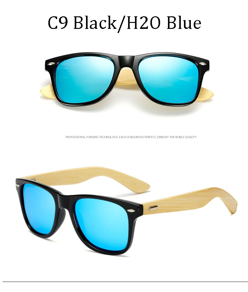Karšto Mados prekės ženklo dizainas Vyrų bambuko akiniai nuo saulės, Poliarizuoti Vairavimo UV400 BAMBUKO moterims saulės akiniai mediniai oculos Gafas vyras Moteris