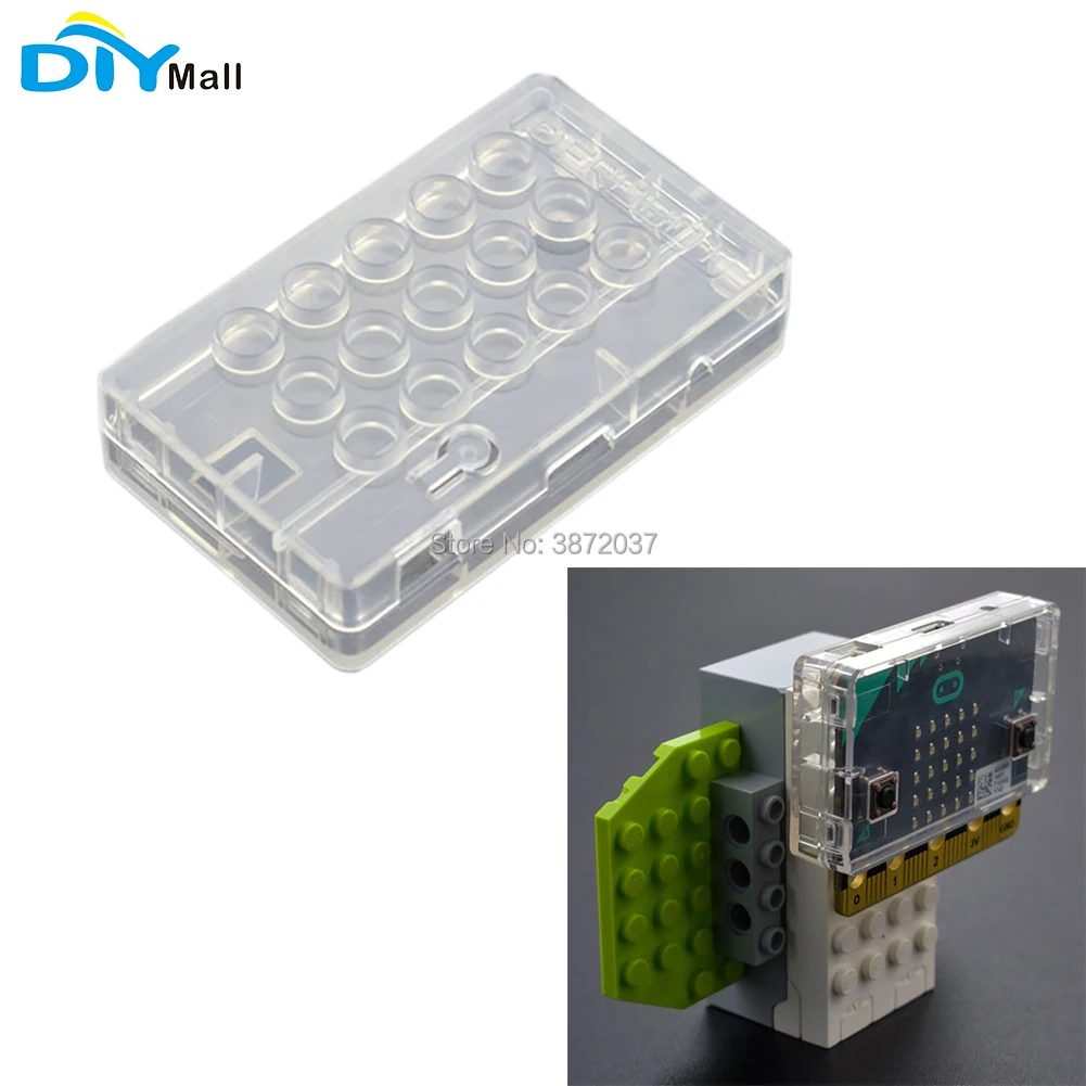 DIYmall mažoms:tiek LEGO Gaubtas Skaidrus Apsauginis Atveju, ABS medžiagos LEGO suderinama