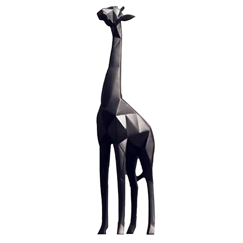 2vnt Šiuolaikinės Šiaurės šalių Žirafa Statulėlės Stovi Skulptūra Stalo Ornamentas Namų Dekoro