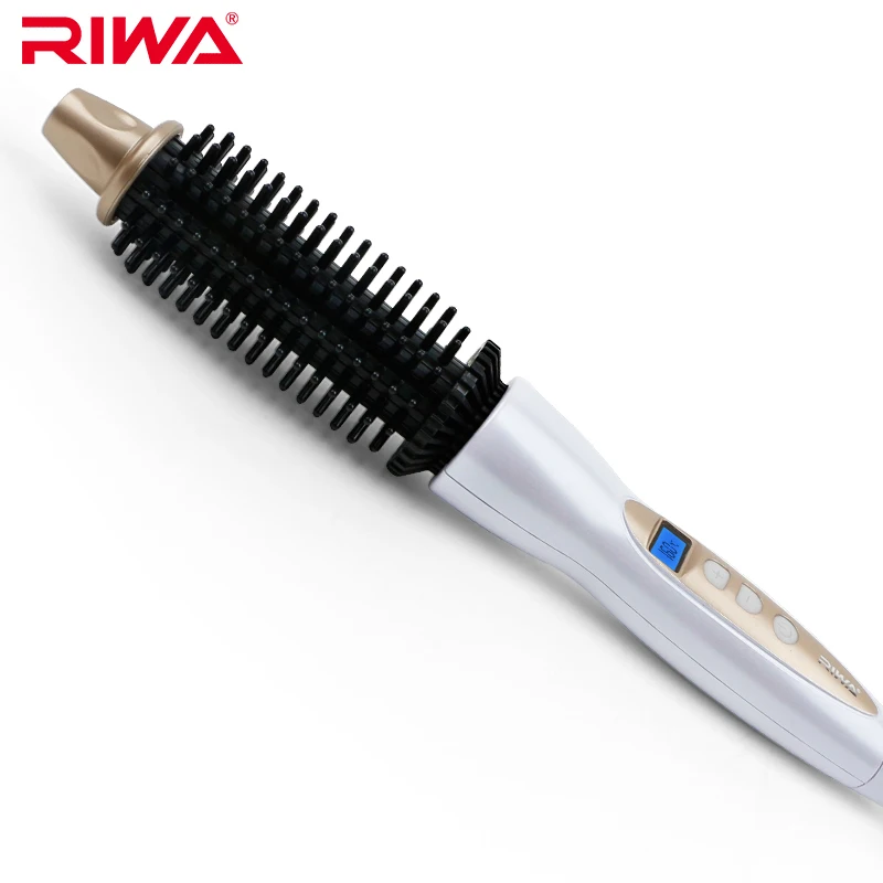 RIWA 4 1 Daugiafunkcį Elektros Hair Curler tiesinimo priemonė Moterims Temperatūros Valdymo Stilius Įrankis Plaukai Garbanoti Apvalus Šepetys Z4-1