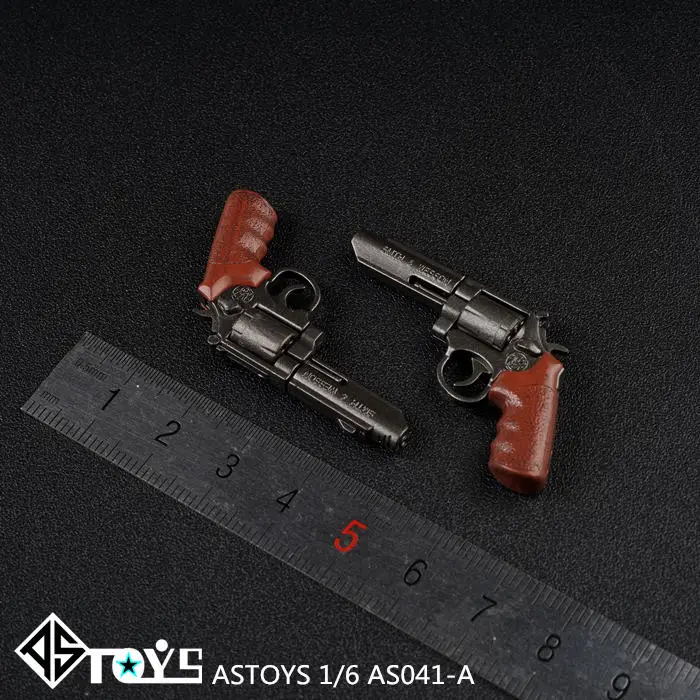 1:6 Gatavo M&P Revolveris Pistoletas Ginklas Modelis 12 colių Veiksmų Skaičius, Priedai Kareivio Figūra, Scena 6 Stypes