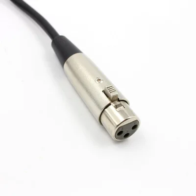 Naujausias Atvykimo 1pc Juoda 3M 9FT USB Male, kad XLR Female Kabelio Laido Adapteris, Mikrofonas MIKROFONO Link Cable Studio Garso Link Cable