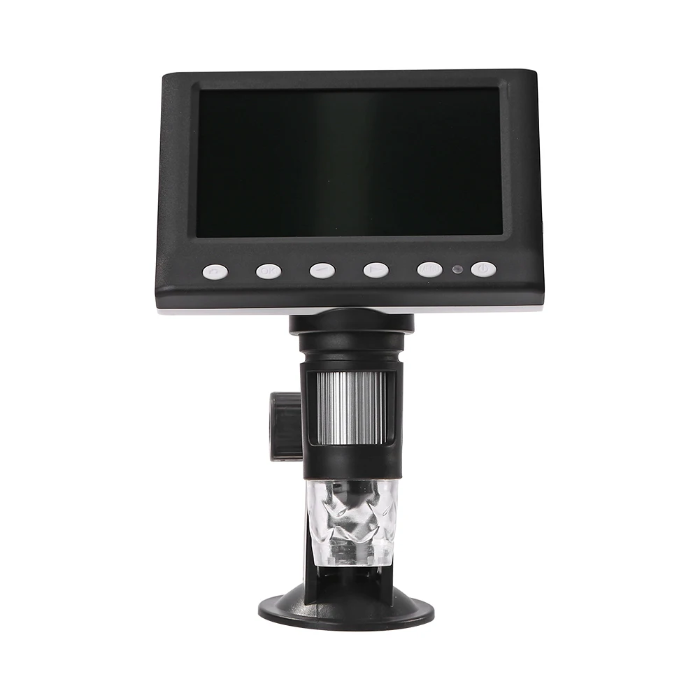1000X Elektroninis Skaitmeninis Mikroskopas 4.3 Colio Ekranas, VGA, Skaitmeninis Mikroskopas su 8 LED Didinamojo stiklo, Tekstilės Žiūrėti Telefono Patikrinimas