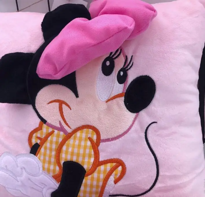 Mickey Minnie Mouse Pagalvės Užvalkalą Disney Animacinių Filmų Pora Pagalvėlė Padengti Minkšta Automobilių, Namų Dekoro Sofos Pagalvėlės Namų Tekstilės Pagalvių Užvalkalai