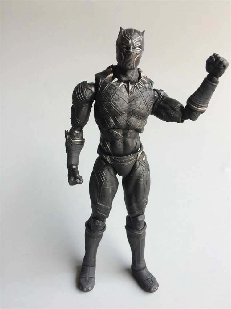 Minint Black Panther Masto pilietinio Karo Keršytojas Filmą Anime Pav Žaislų Kolekcijos Modelis Žaislas Veiksmų Skaičius, Gabalas PVC DISNEY