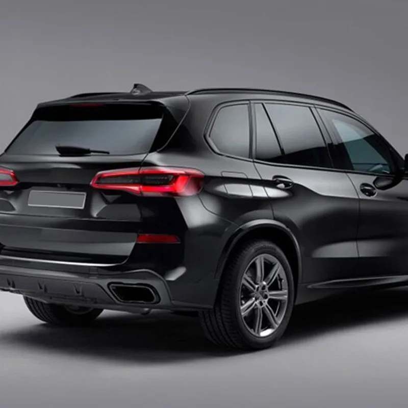 BMW X5 G05 X7 G07 2019-21 Nerūdijančio Automobilių Juodosios Automobilio Išmetimo Vamzdžio Dangtis Lipdukai, Automobilių Reikmenys（Tinka M sportinė versija）
