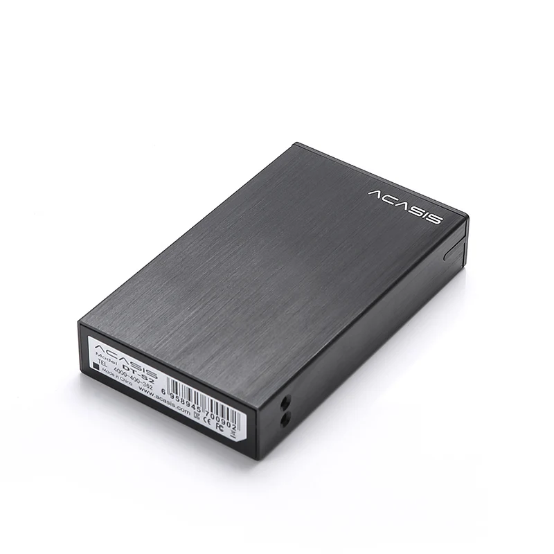 Aliuminio DT-S2 2-Bay USB3.0 2.5-Inch Dual Kietojo disko Disko Raid Talpyklos Paramos 2TB HDD RAID0 / RAID1 /JBOD /SPA