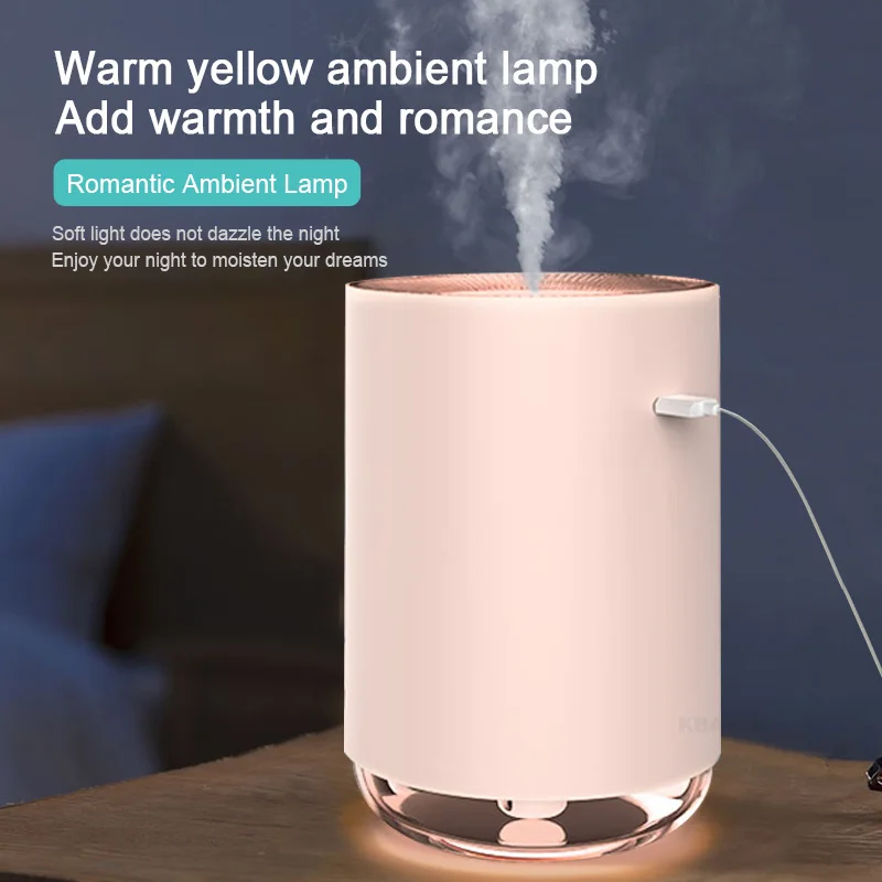 KBAYBO 230ml aromaterapijoje eterinis aliejus difuzoriaus 7 spalvų LED šviesos ultragarso šaltas rūkas oro valytuvas drėkintuvas