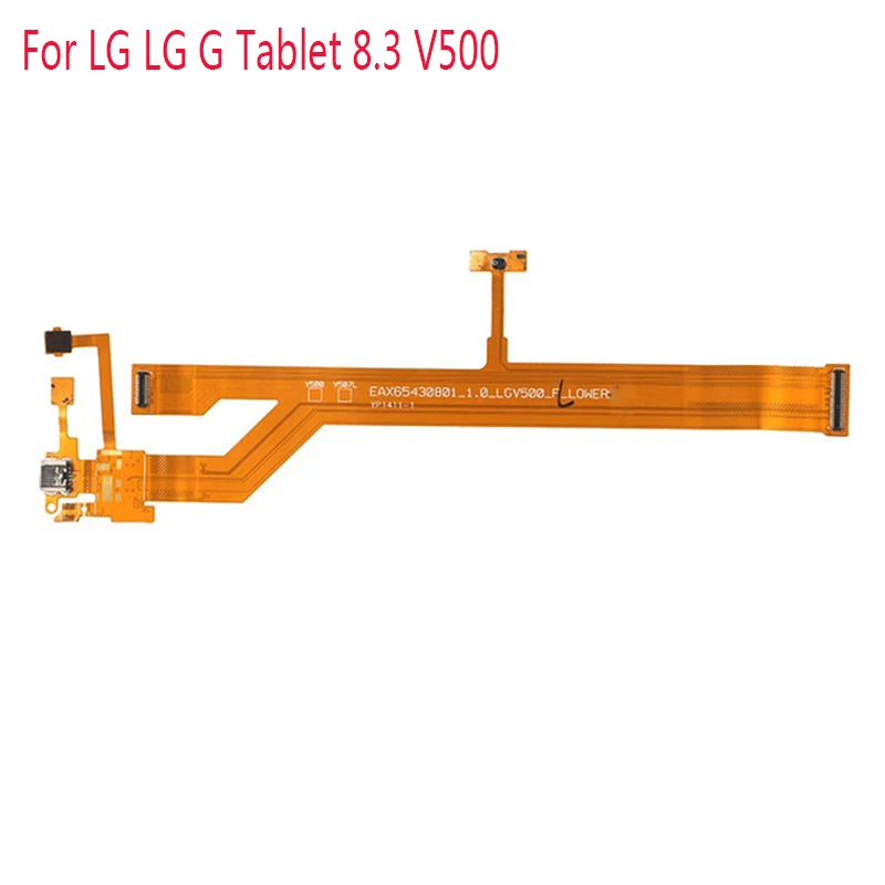 Dėl LG LG G Tablet 8.3 V500 USB Įkrovimo lizdas Jungtis, Flex Kabelis Nemokamas pristatymas Su Sekimo Numerį