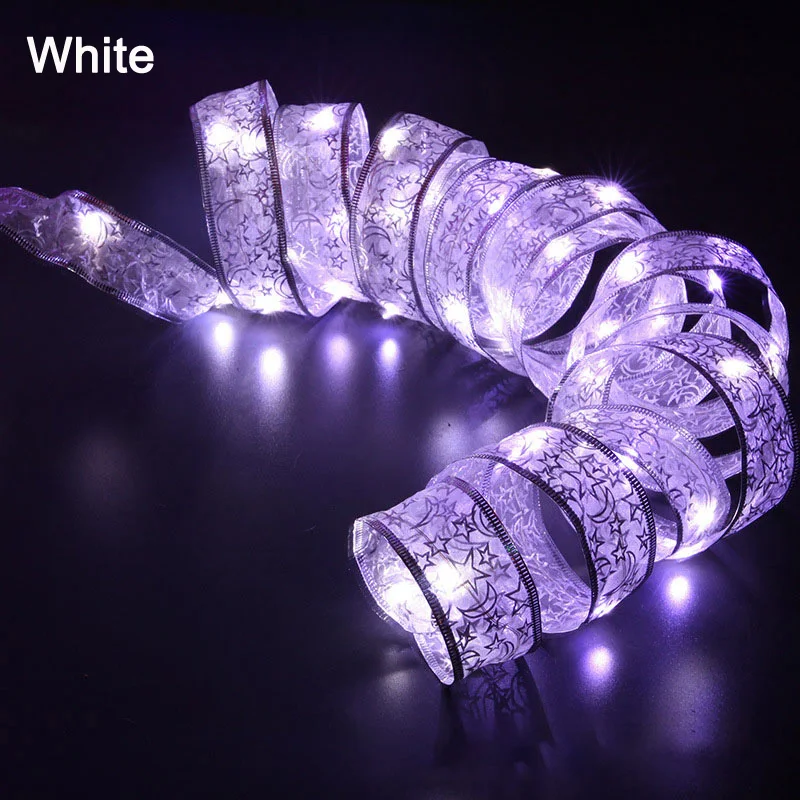 4M Nėrinių Juostelės LED Girliandą Vestuvėms Šalies Dekoratyvinis String Šviesos Girliandomis Atostogų baterijomis, Žibintai 